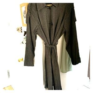 Unique Kai Aakmann grey trench